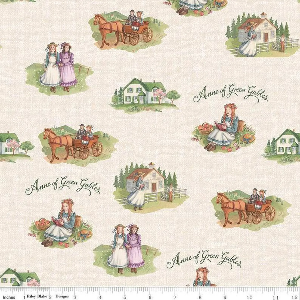 OOP Riley Blake Anne of Green Gables C13851 Cream